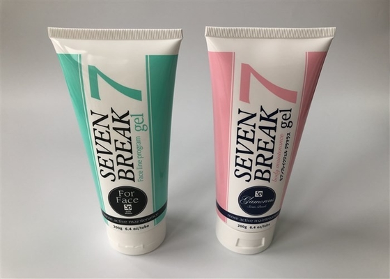 Plastic Cream Packaging Tube White Seven Break 7 200g Diameter 50mm