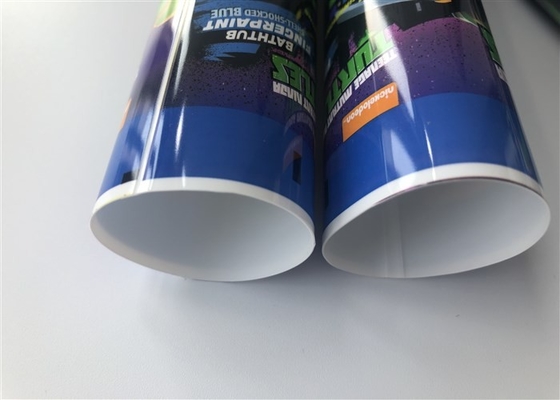 Blue Turtles Printing PBL Tube 30z White Full Printed Screw On Cap