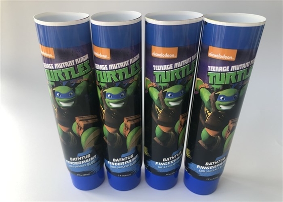 Blue Turtles Printing PBL Tube 30z White Full Printed Screw On Cap