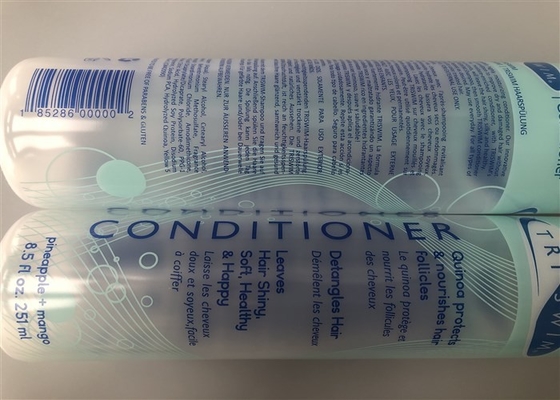 Dim 50mm Clear Plastic Tube Packaging 3c Offset 1c Silk Screen Printing  251ml