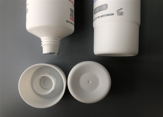 Matt Extruded Empty Cosmetic Tubes 5 Layer Toothpaste 75ml End Open With Screw Matt Cap