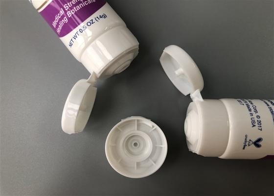 Dia 25 White Tube Banlk Clear Tube Packaging Glossy Tube 4c Offset Printing
