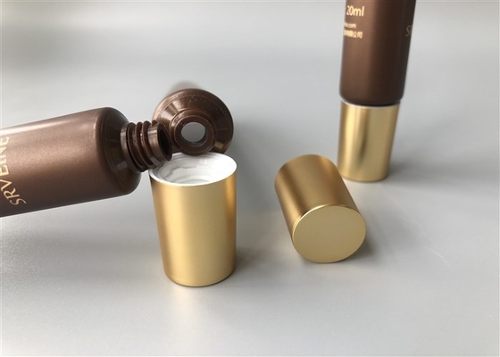 High Cap Empty Plastic Squeeze Tubes / Matt Finishing Plastic Cream Tubes
