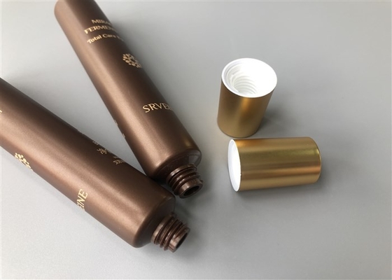 High Cap Empty Plastic Squeeze Tubes / Matt Finishing Plastic Cream Tubes